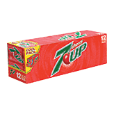 7 Up Soda Cherry 12 Oz Cool Pack Left Picture